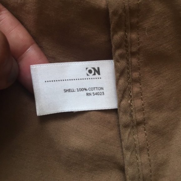 Old Navy Double-Breasted Tan Jacket - Picture 5 of 5